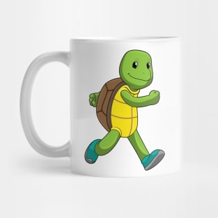 Turtle as Runner at Running Mug